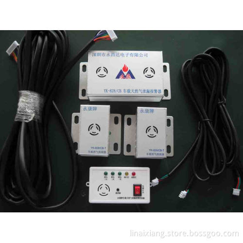 CE: Car Gas detector with two sensors